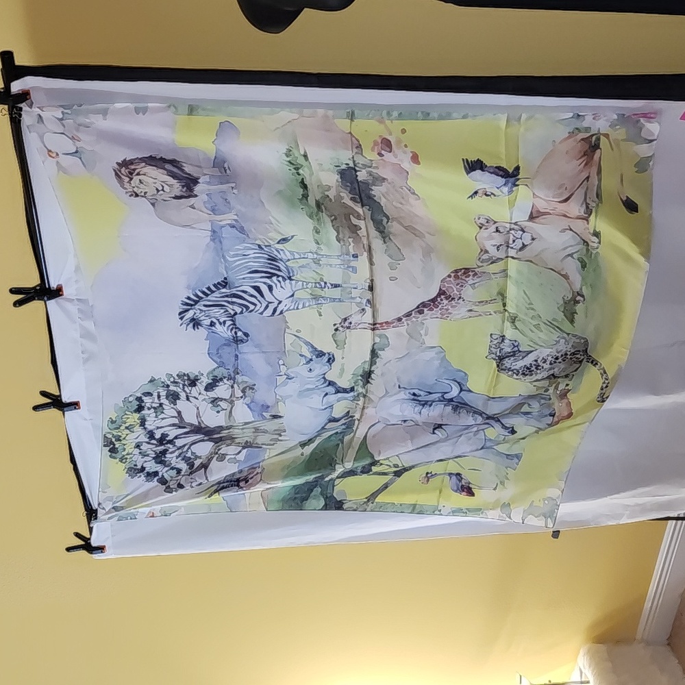 Sassy jones Samba square scarf